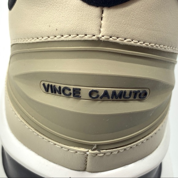 Vince Camuto Eamon Oyster Grey Lace-Up Sneaker - Picture 13 of 16